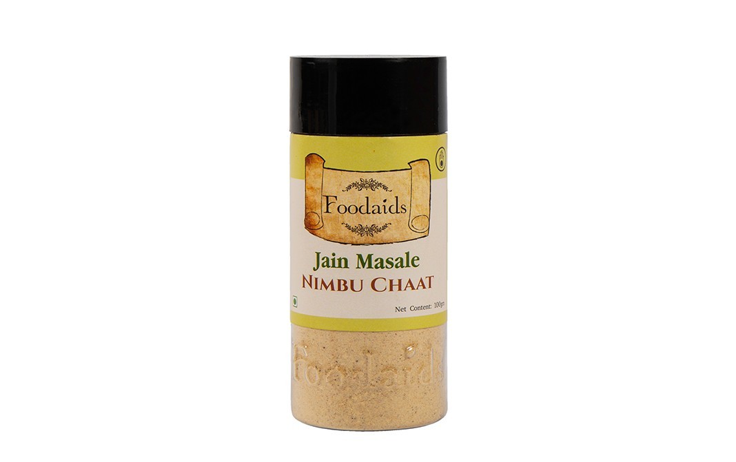 Foodaids Jain Masale Nimbu Chaat   Plastic Bottle  100 grams